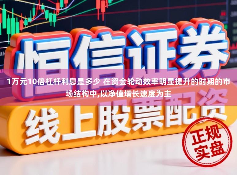 1万元10倍杠杆利息是多少 在资金轮动效率明显提升的时期的市场结构中，以净值增长速度为主