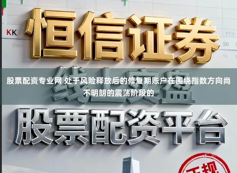 股票配资专业网 处于风险释放后的修复期账户在围绕指数方向尚不明朗的震荡阶段的