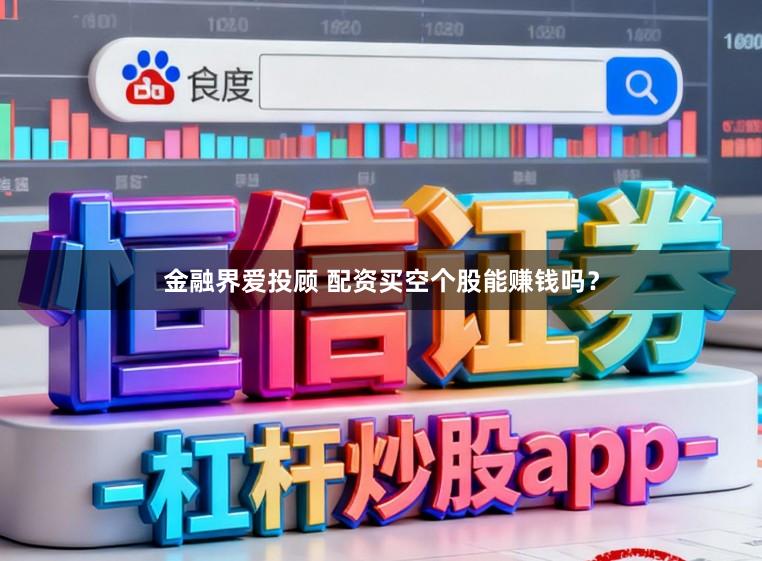 金融界爱投顾 配资买空个股能赚钱吗？
