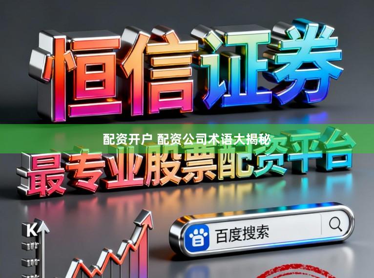 配资开户 配资公司术语大揭秘